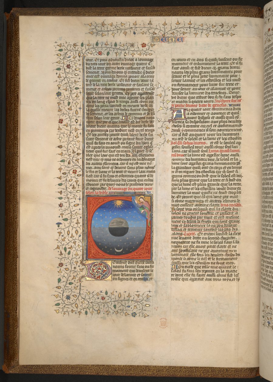 Guyart des Moulins, Bible historiale (histeroria bíblica), c.1415 (manuscrito) de French School