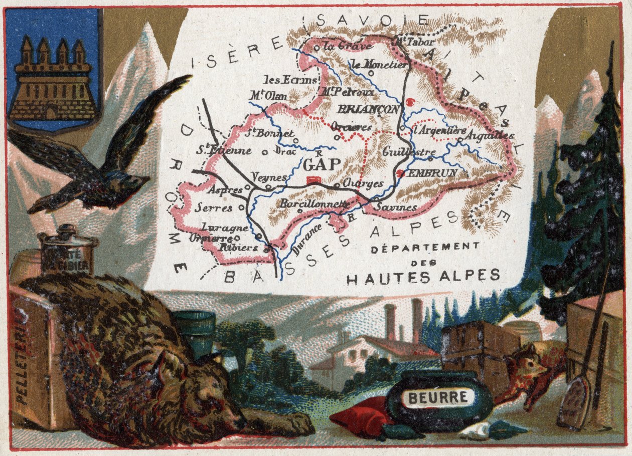 Hautes Alpes (Hautes-Alpes, 05), Provença-Alpes-Cote d
