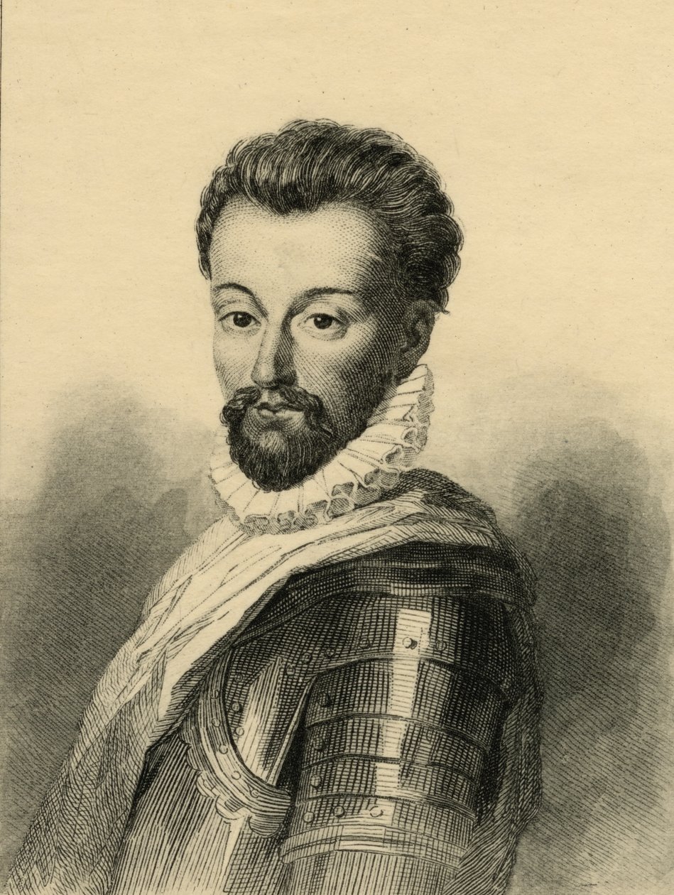 Henrique II de Bourbon (1588-1646) Príncipe do Conde de French School
