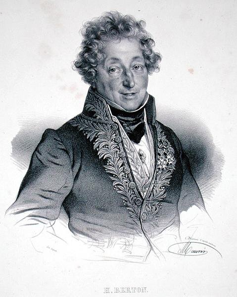 Henri Montan Berton (1767-1844) gravado por François Seraphin Delpech (1778-1825) (litho) de French School