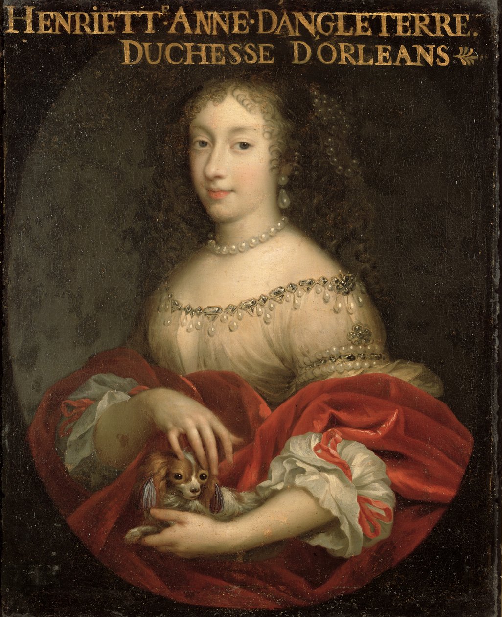 Henrietta Anne (1644-70) Duquesa de Orleans de French School