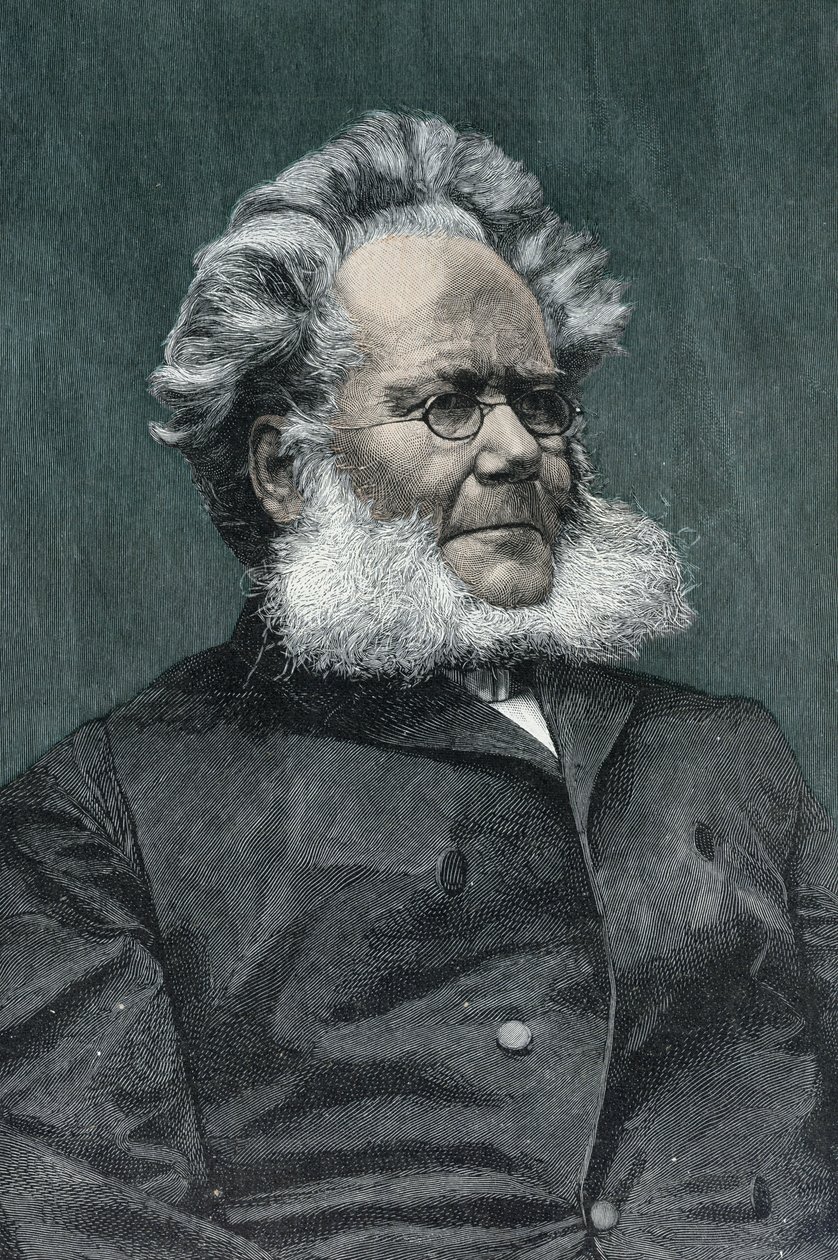 Henrik Ibsen (1828-1906) 1901 de French School