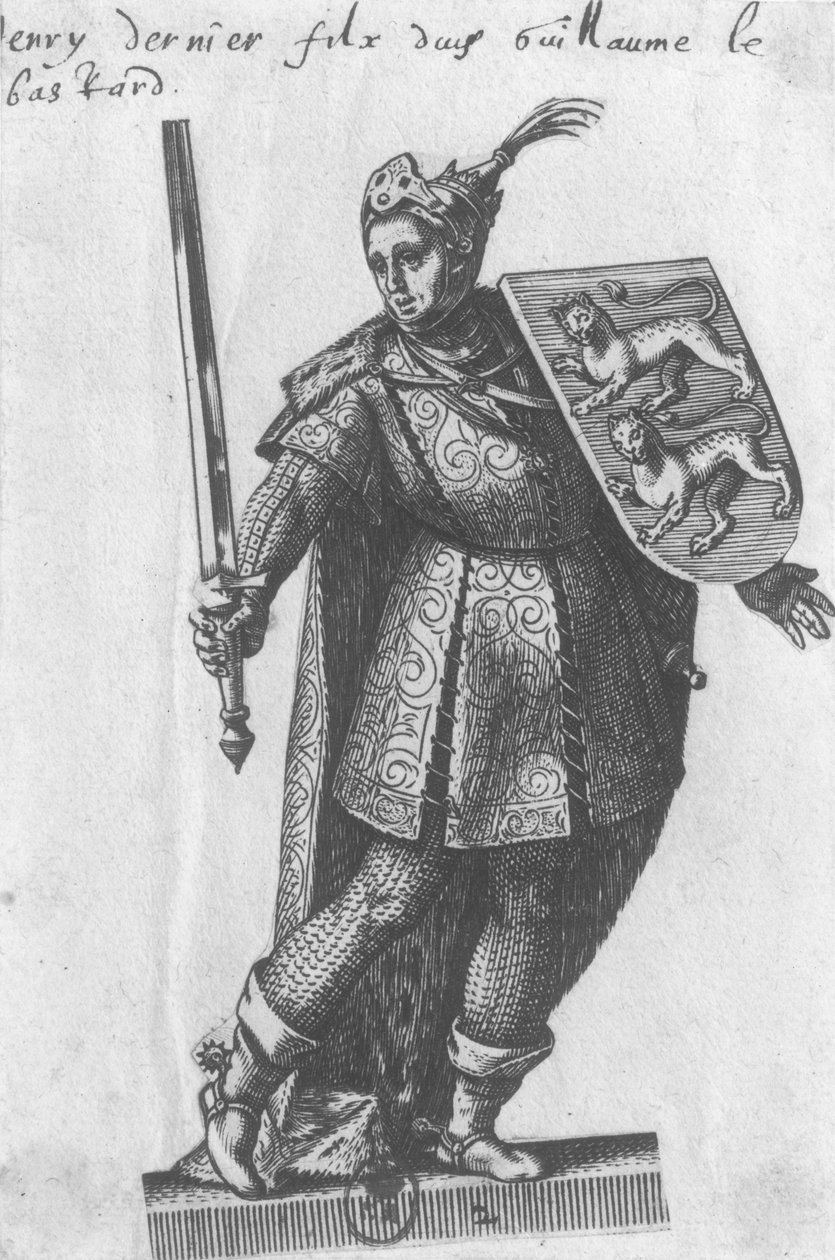 Henry I (1068-1135), rei da Inglaterra de French School
