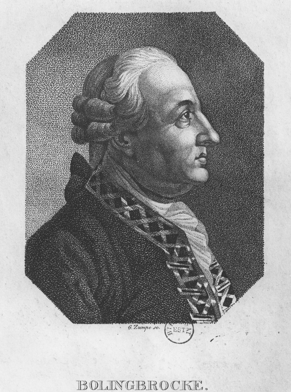 Henry St John, Lord Bolingbroke (gravura) de French School