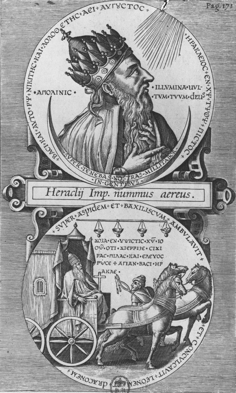 Heraclius (gravura) de French School