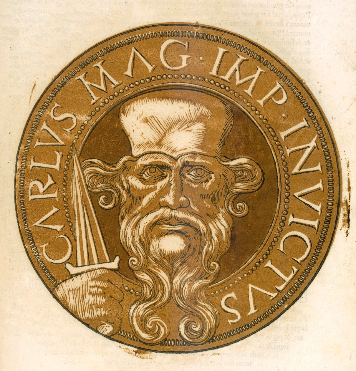 Sacro Imperador Romano Carlos Magno de French School