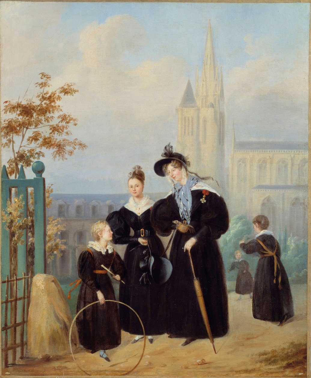 Casa de Educação da Legião de Honra Pintura Anónima. Século XIX. Paris, Museu da Legião de Honra de French School
