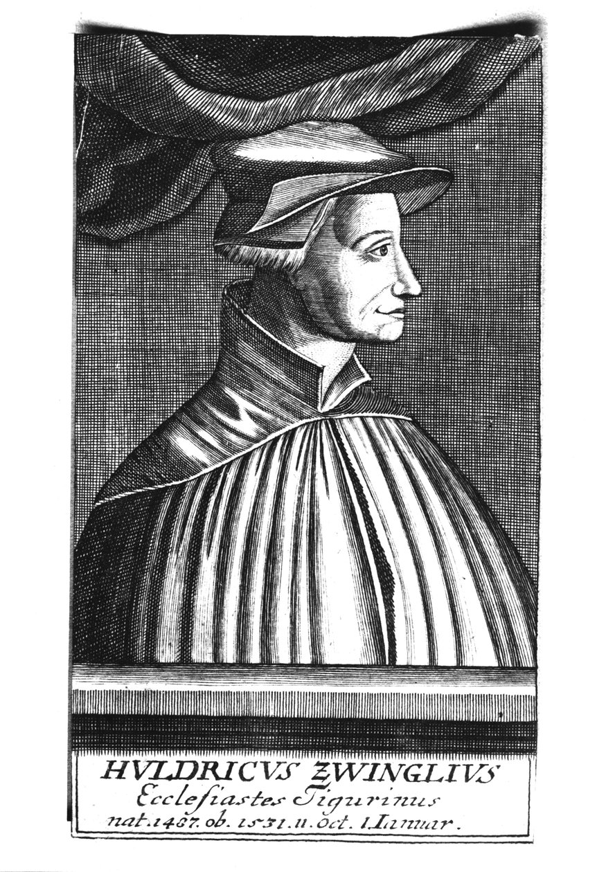 Huldrych Zwingli (1484-1531) de French School