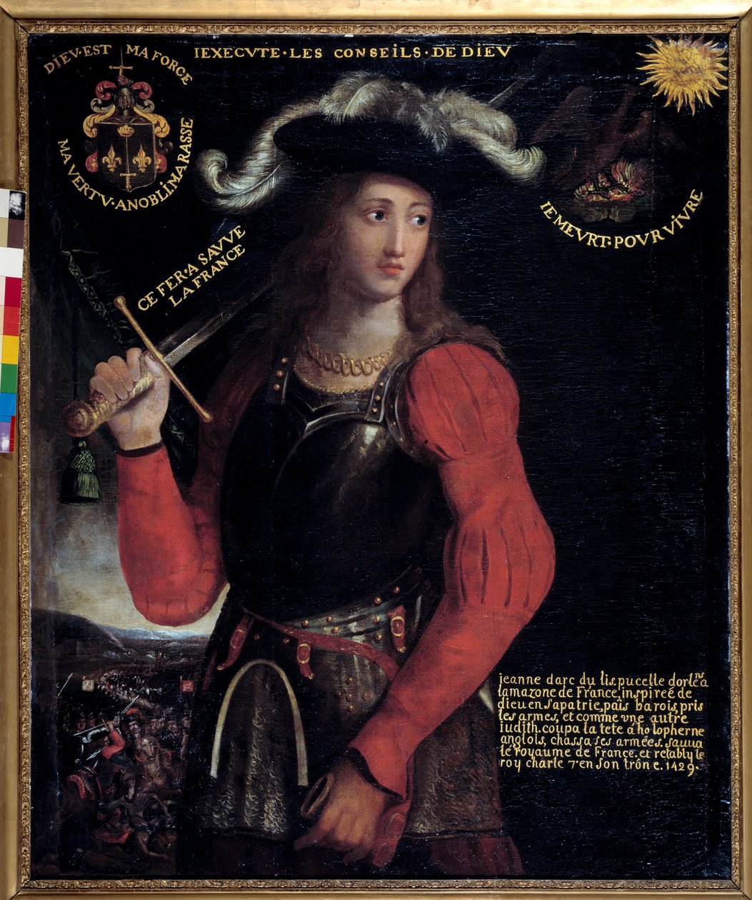 Guerra dos Cem Anos: "Retrato de Joana D