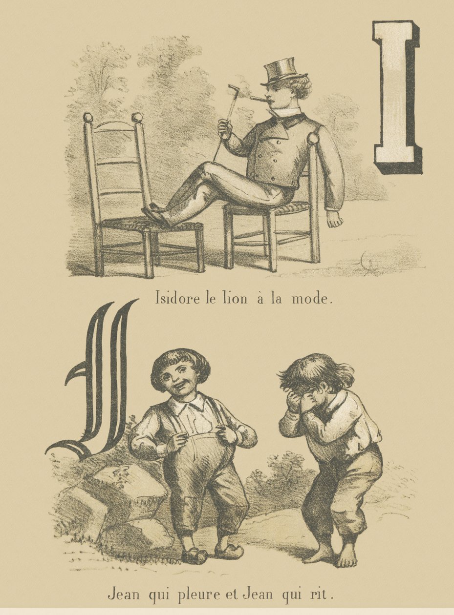 IJ: Isidore, o leão da moda - John chorando e John rindo de French School