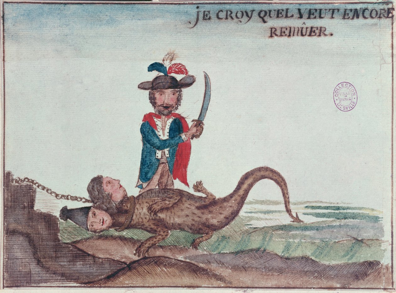 Eu acho que ainda está se movendo, 1789 de French School