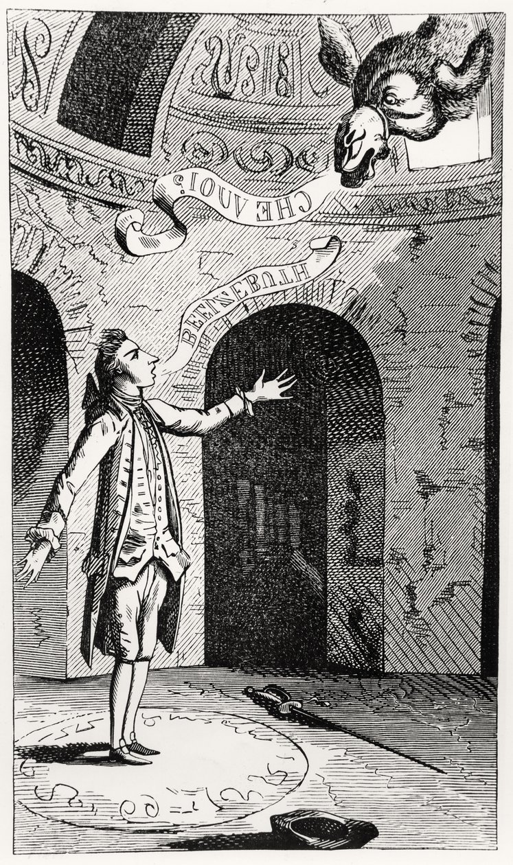 Ilustração para o diabo apaixonado de French School