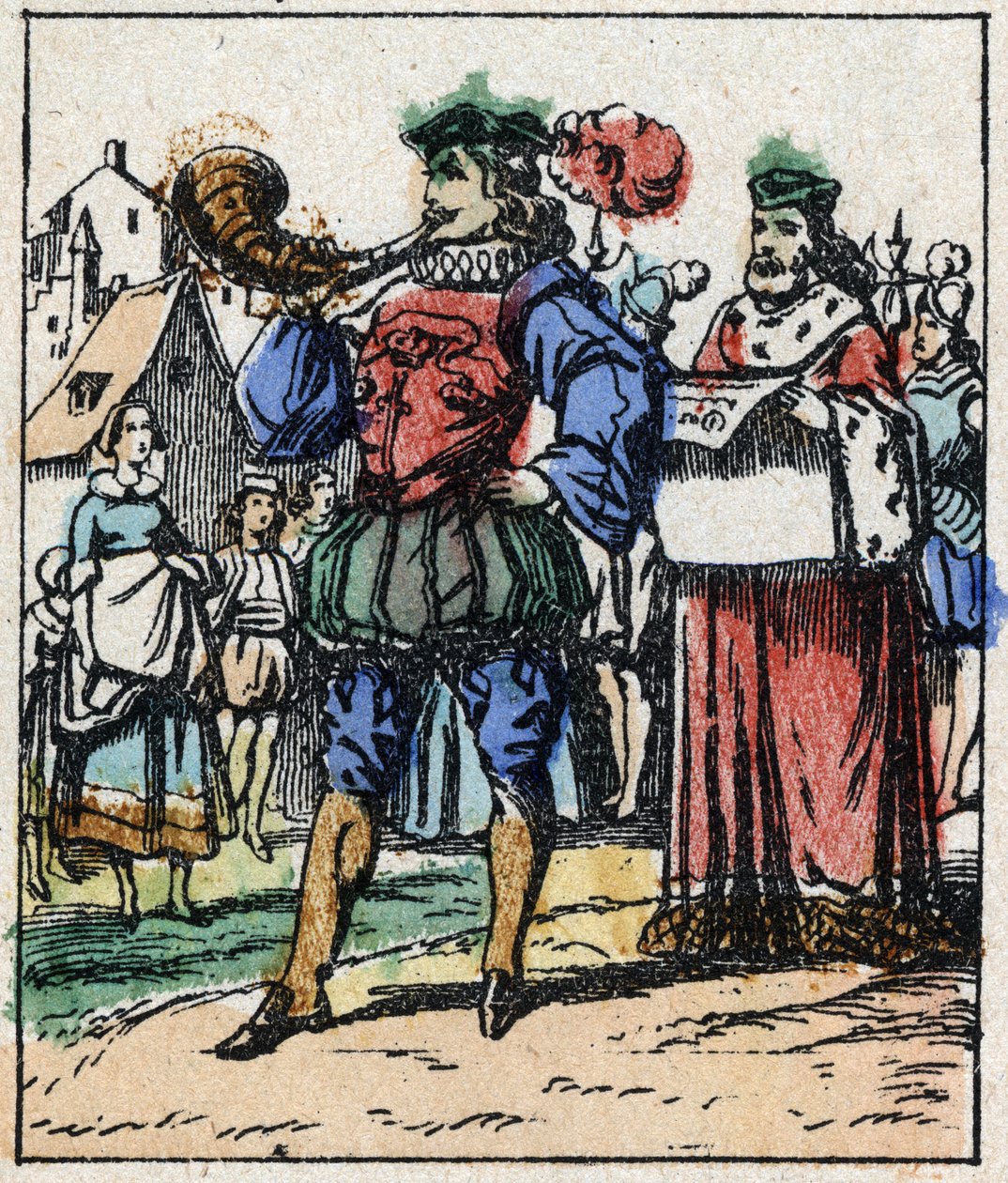 Ilustração do conto de Charles Perrault "Cinderela ou O Pequeno Chinelo de Vidro". Gravura em madeira de Imaging Pellerin - Epinal, sd. Final do século XIX. de French School