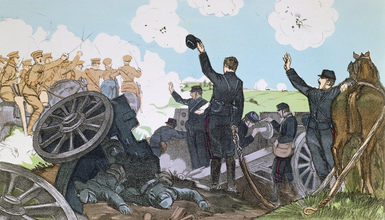 Incidente durante a Primeira Batalha do Marne, de 6 a 13 de setembro de 1914 de French School