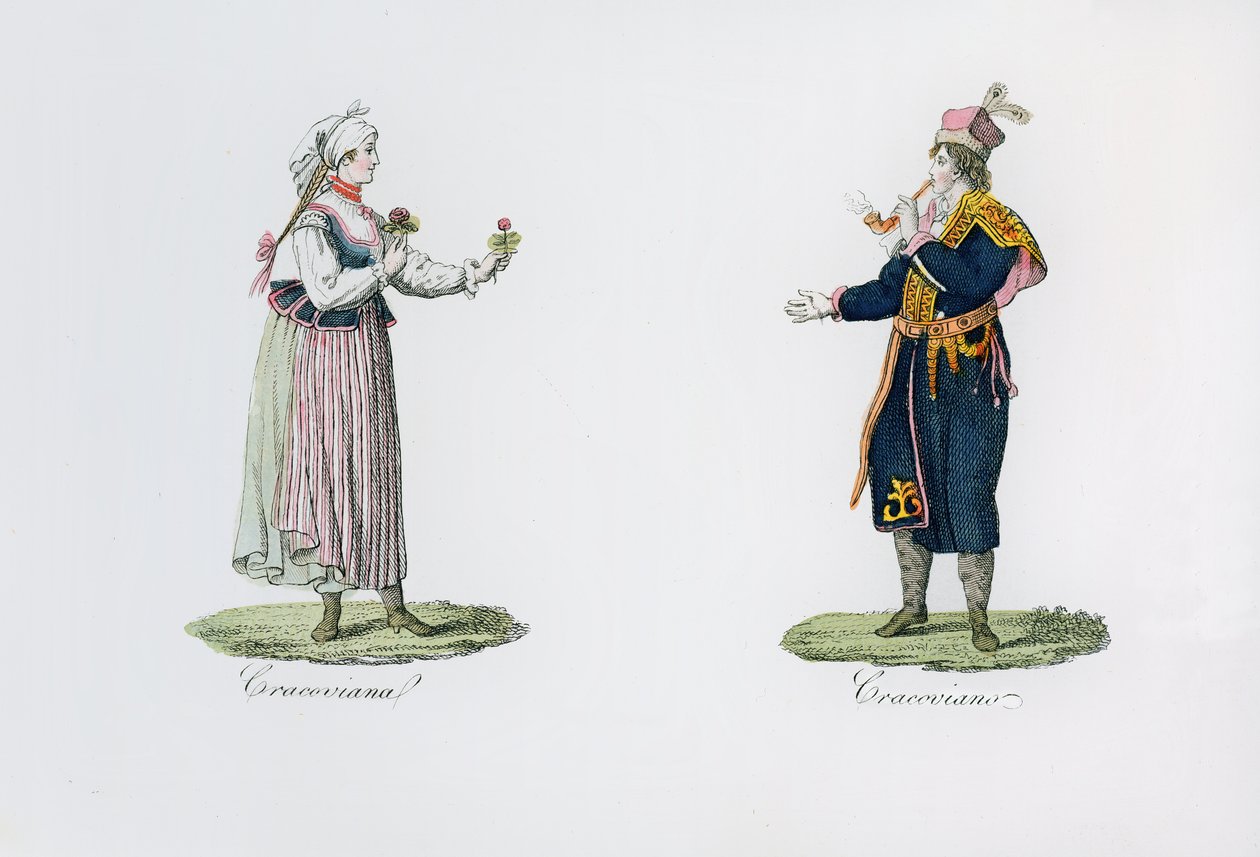 Habitantes de Cracóvia, do 