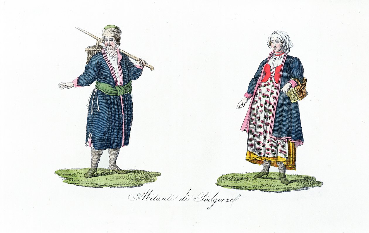 Habitantes de Podgorze, do 