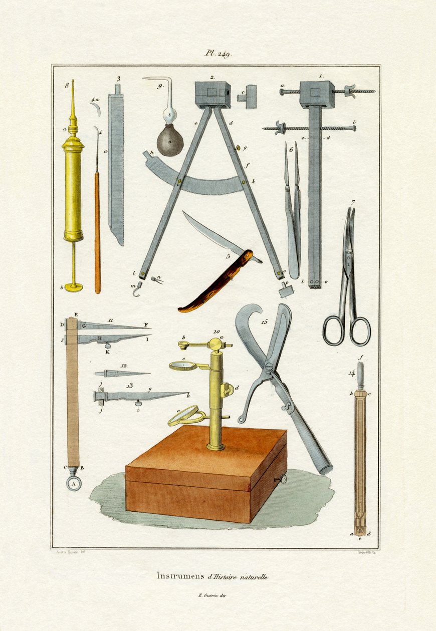 Instrumentos, 1833-39 de French School