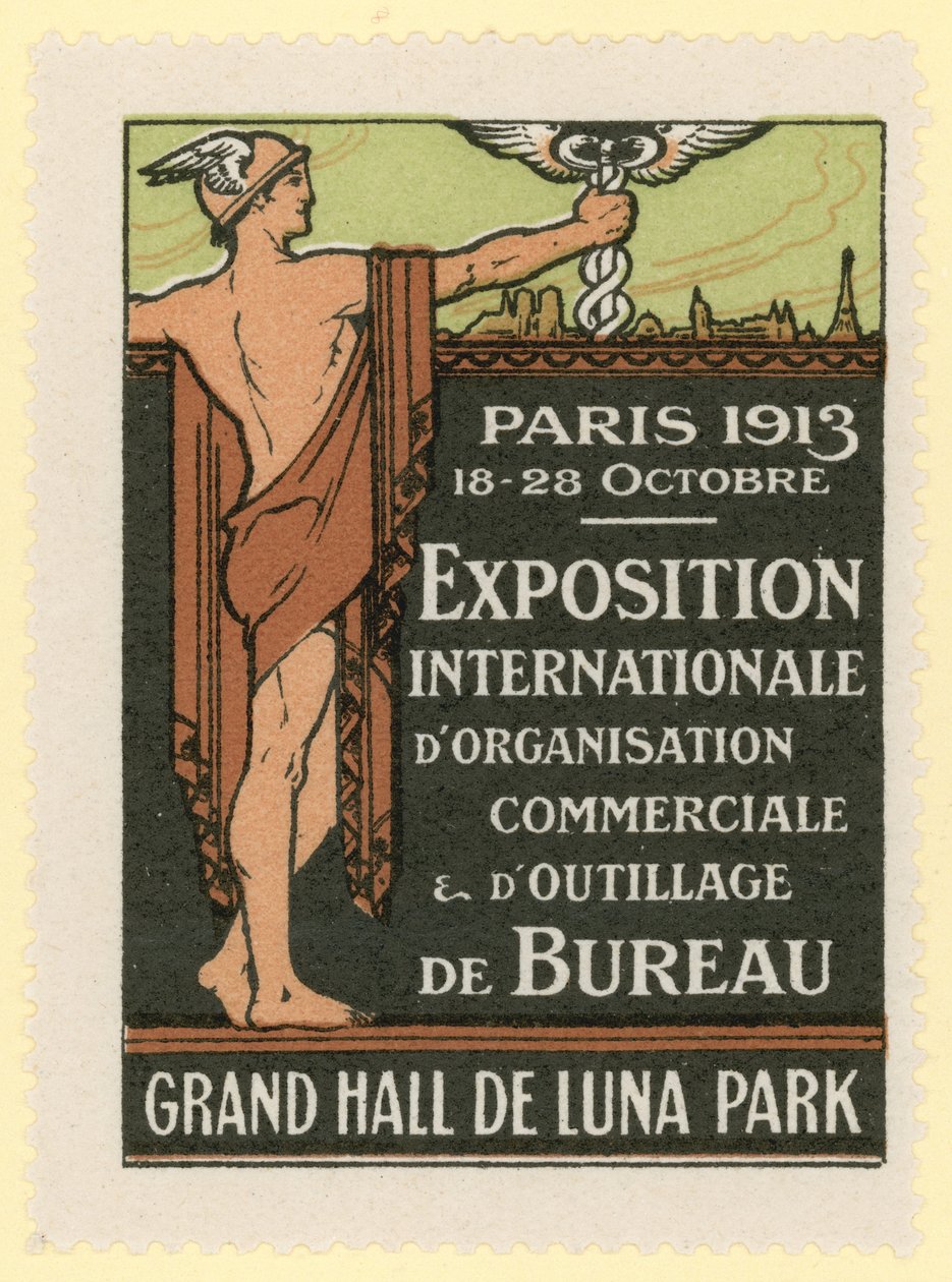 Salão internacional da organização comercial e do material de escritório, Paris de French School