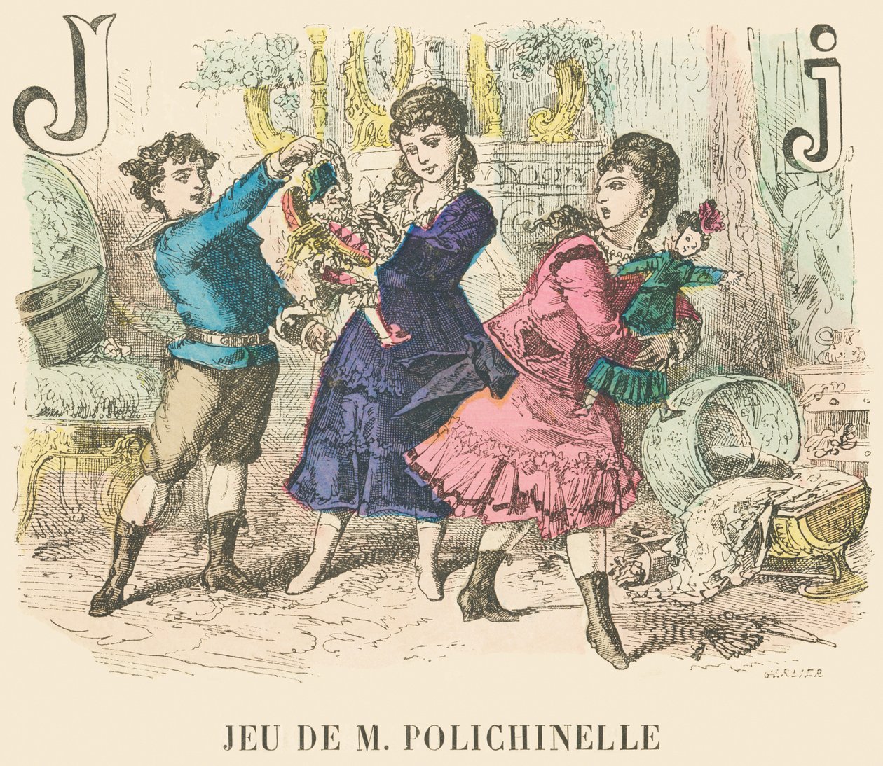 J: Jogo de M Polichinelle de French School