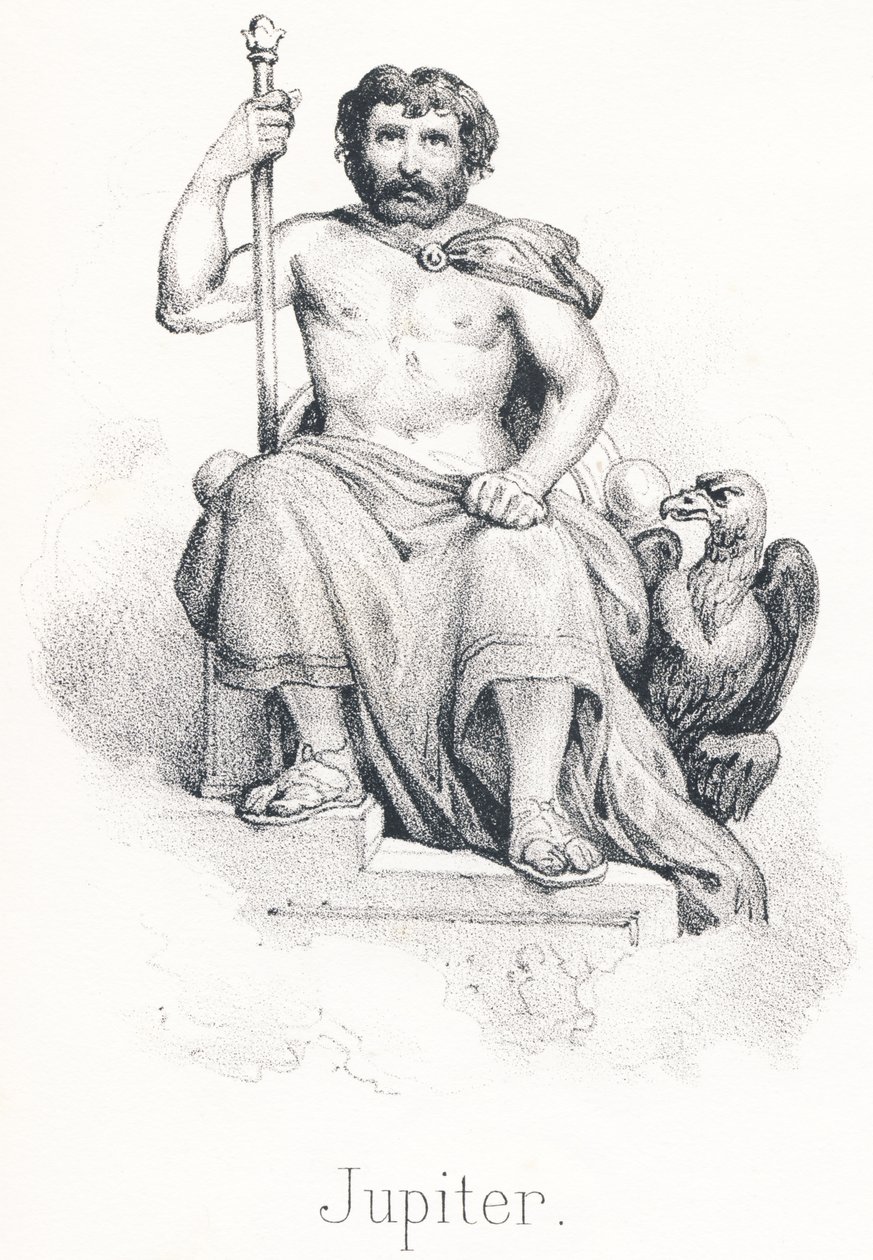 J Jupiter: Filho de Saturno e da Irmandade Rhee do Titan Child, ele foi alimentado pela cabra Amalthee de French School