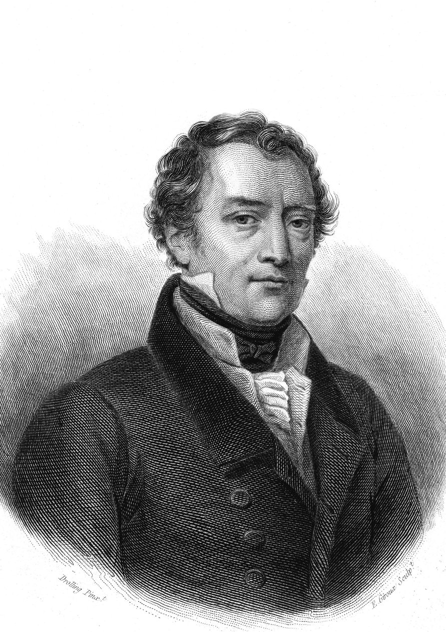 Jacques Antoine MANUEL (1775-1827), advogado e político francês. de French School