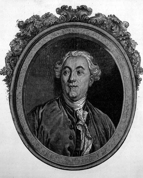 Jacques Necker (1732-1804) (gravura) de French School