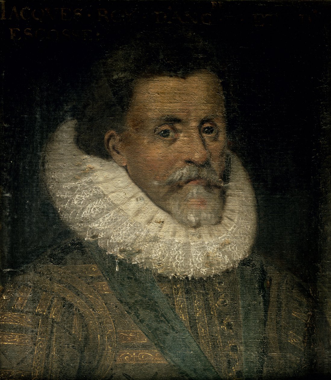 James I da Inglaterra (1566-1625) de French School