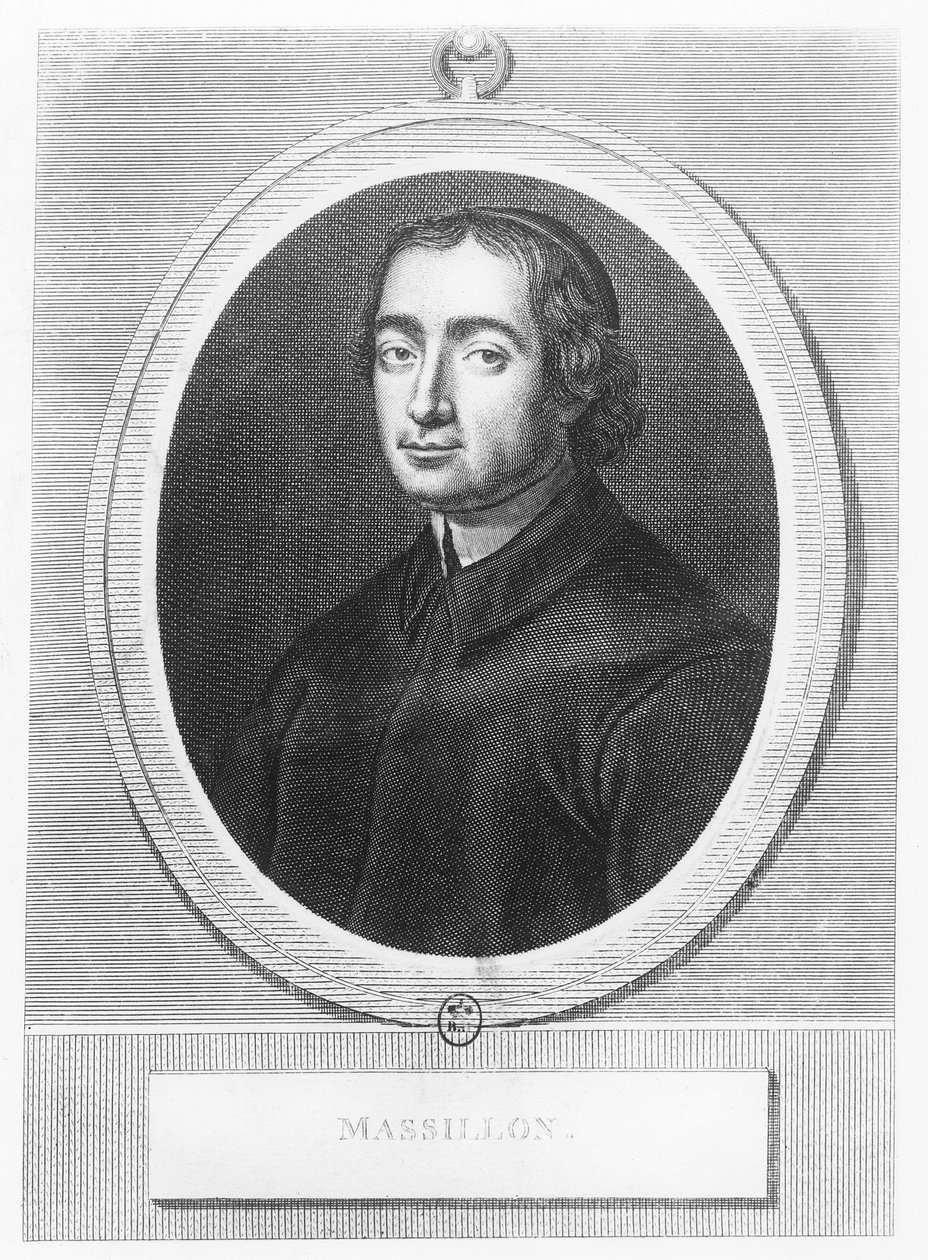 Jean-Baptiste Massillon (gravura) de French School