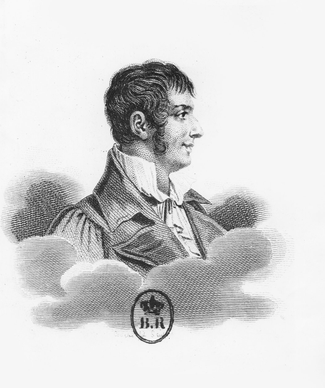 Jean-Charles-Julien Luce de Lancival (gravura) de French School