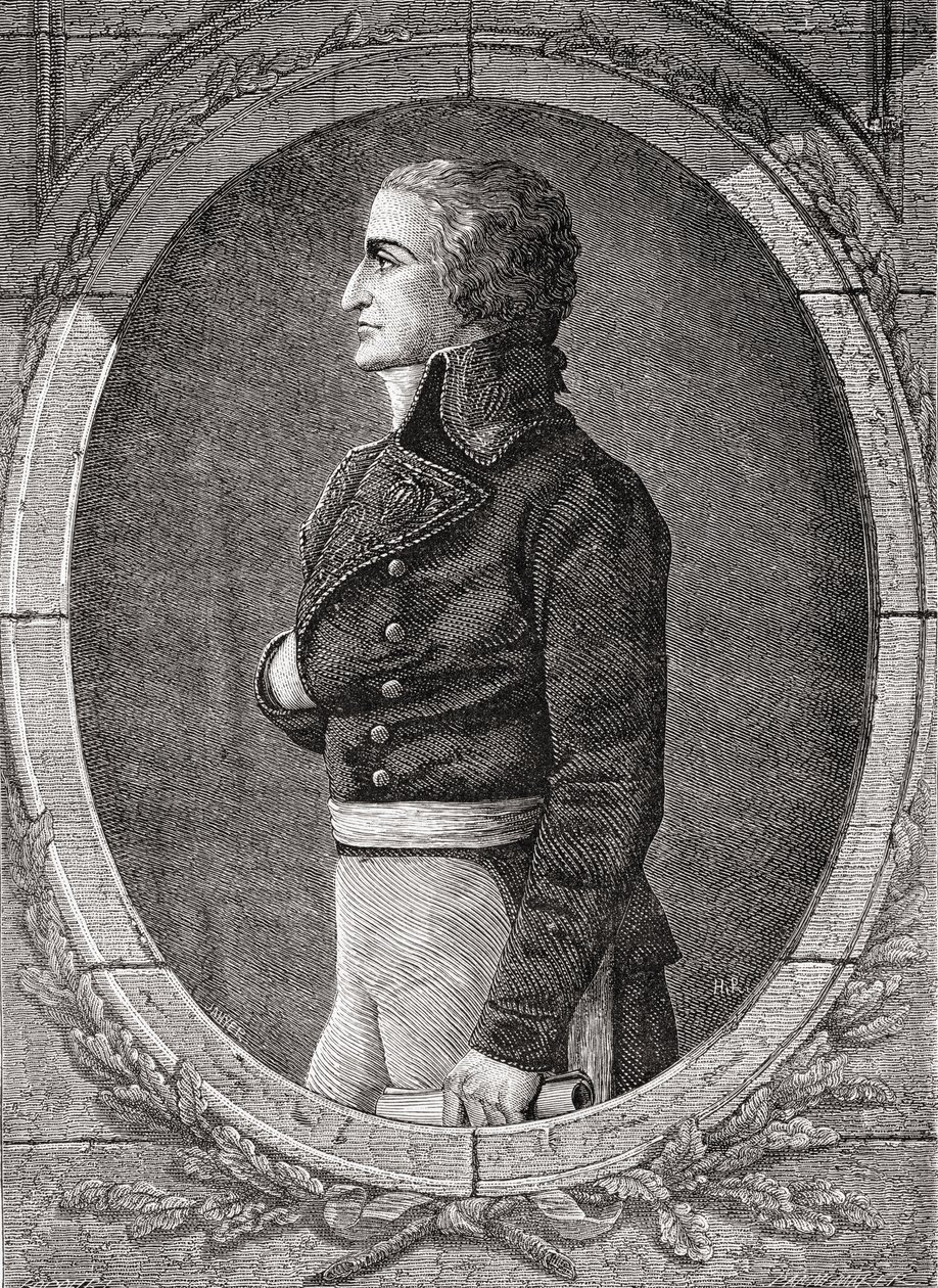 Jean-Jacques Regis de Cambaceres (1753-1824) Duque de Parma, de "História da Revolução Francesa" por Louis Blanc (1811-82) gravado por Pannemaker (n.1822) 1847-62 de French School
