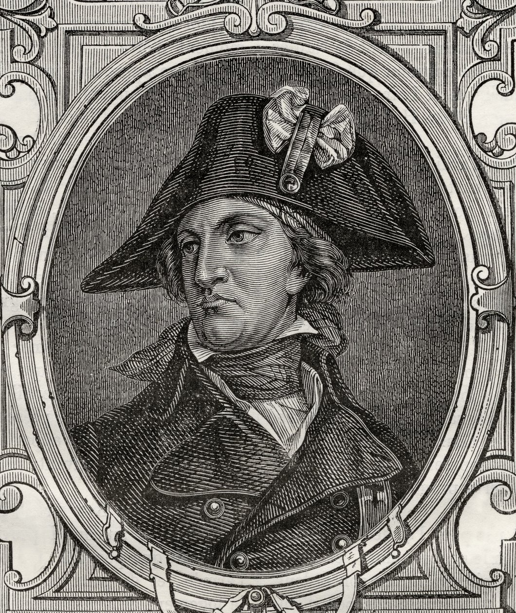 Jean-Nicolas Stofflet, de "História da Revolução Francesa" por Louis Blanc (1811-82) de French School