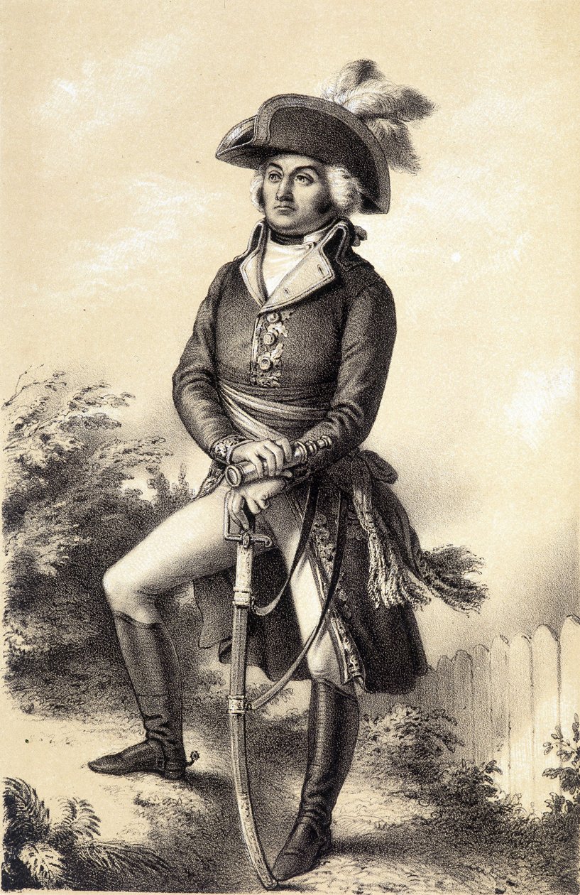 Jean Baptiste Jourdan (1762 - 1833) - in "Galerie historique de la Revolution francaise" de Albert Maurin de French School