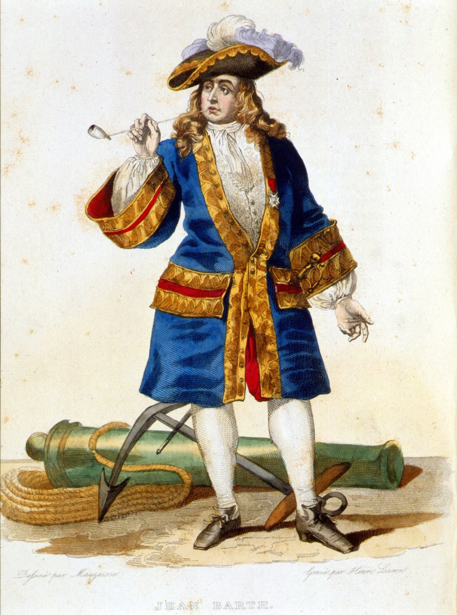 Jean Bart - em "Le Plutarque Français", ed. Mennechet de French School