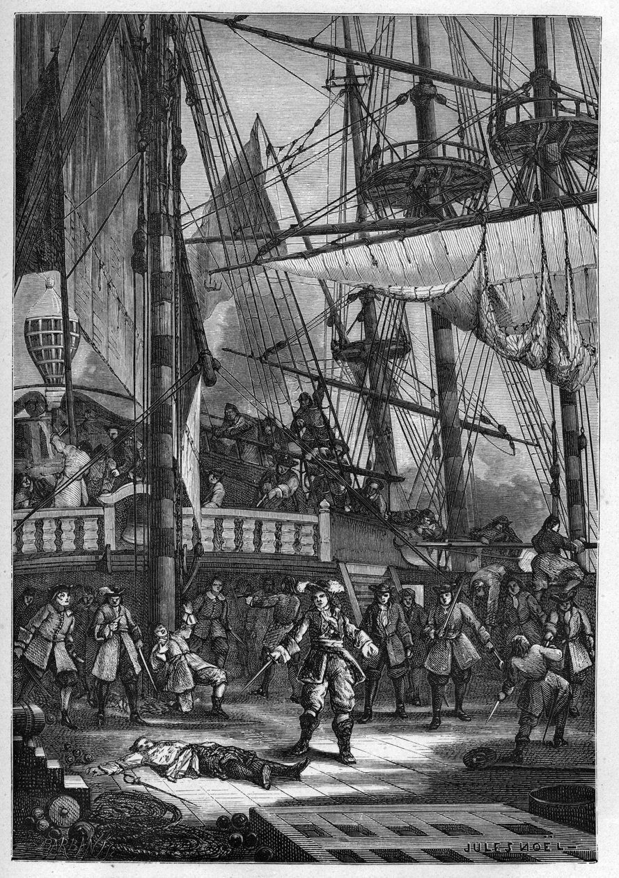 Jean Bart mata o capitão holandês do 
