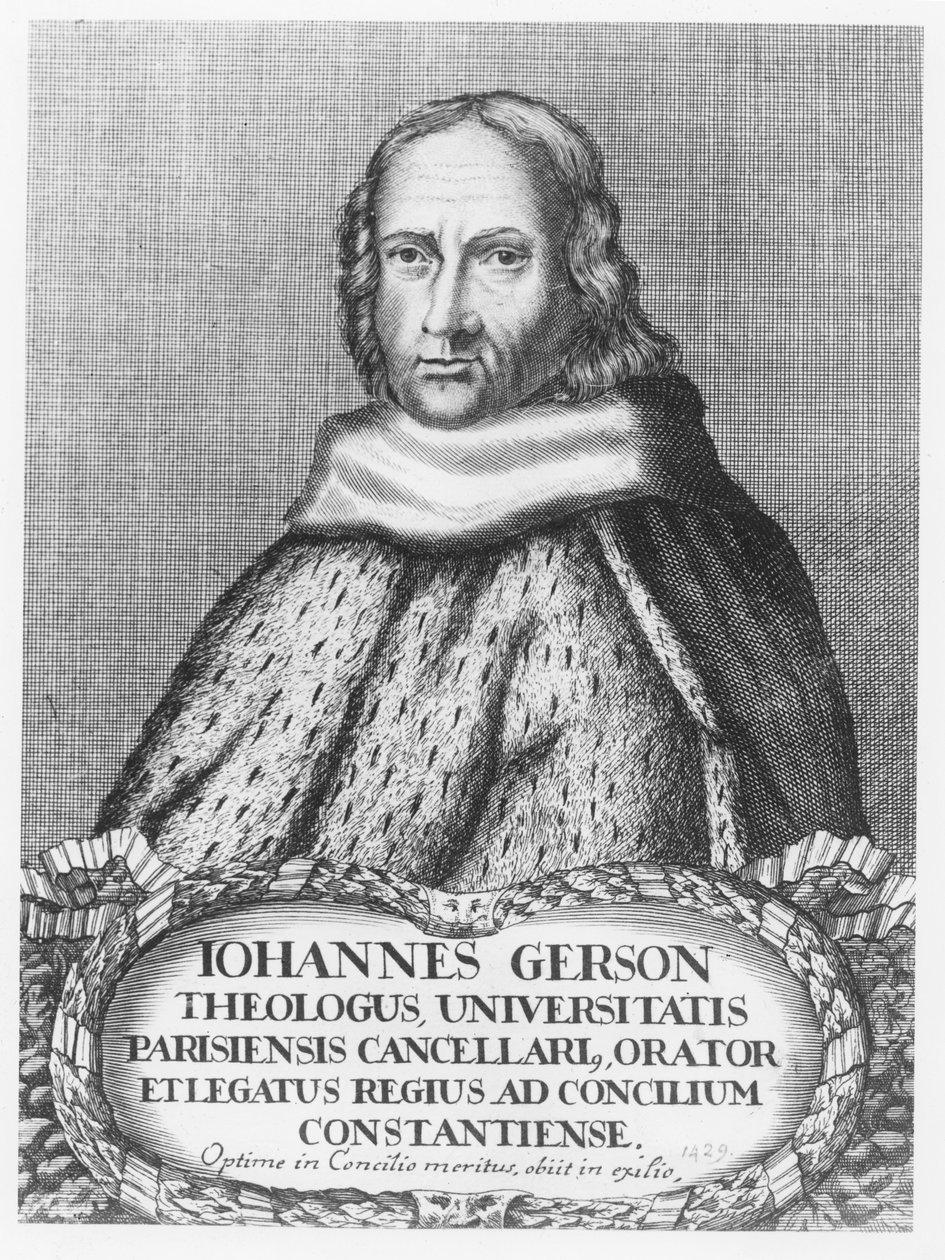 Jean Gerson (gravura) de French School