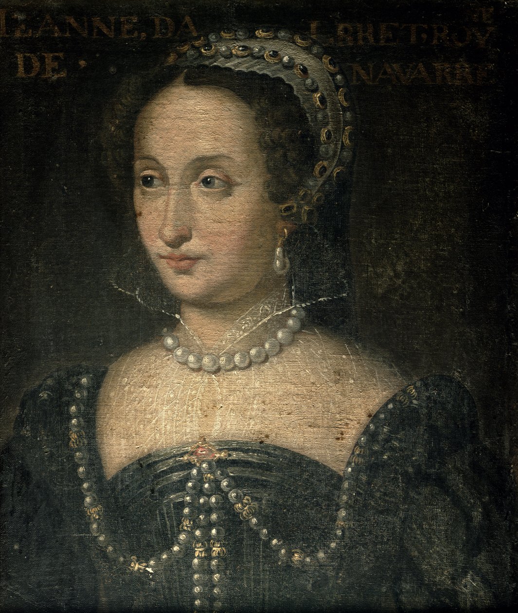Jeanne III dAlbret (1528-72) de French School