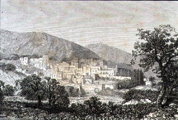 Jerusalém na década de 1860 (gravura) de French School