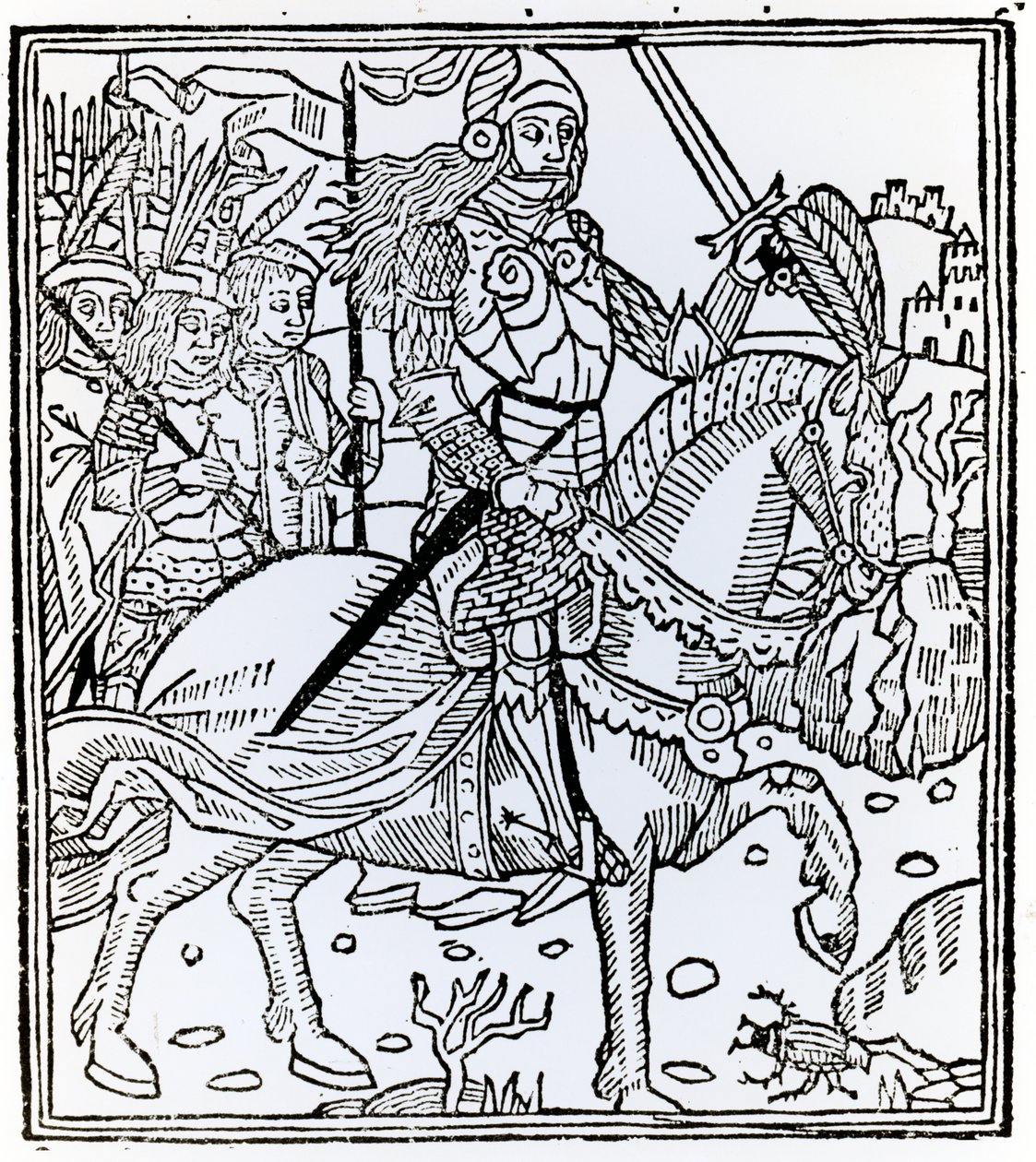 Joana d&39;Arc, do Mar das Histórias, 1491 de French School