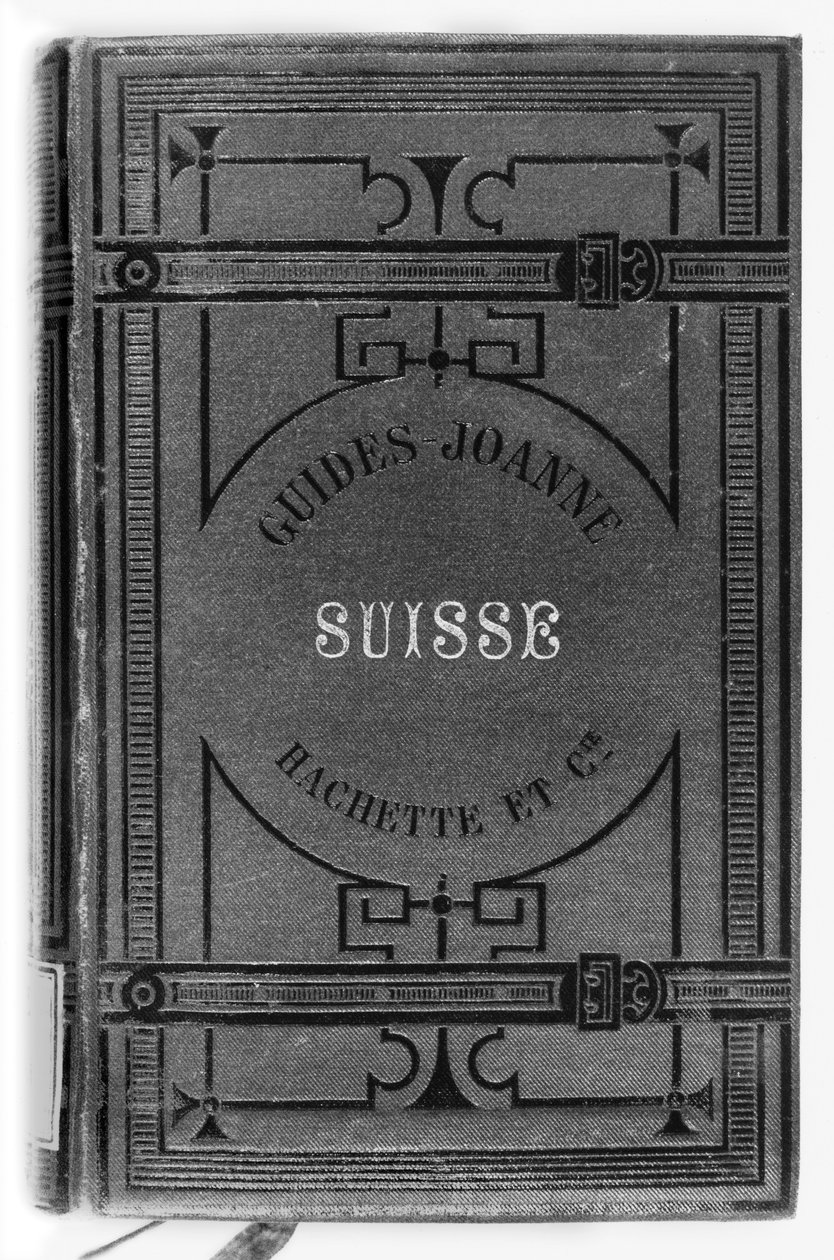 Joanne guias da Suíça, publicado Hachette, Paris, 1887 de French School