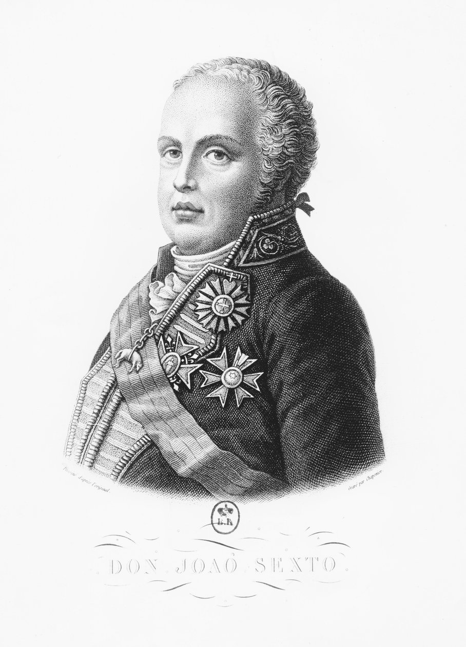 João VI de Portugal (gravura) de French School