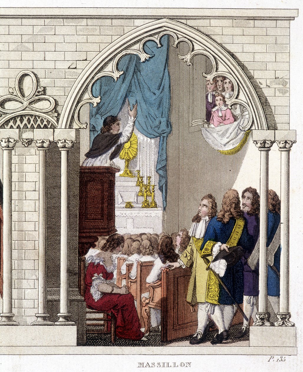 João Batista (Jean-Baptiste) Massillon (pregador francês) de French School
