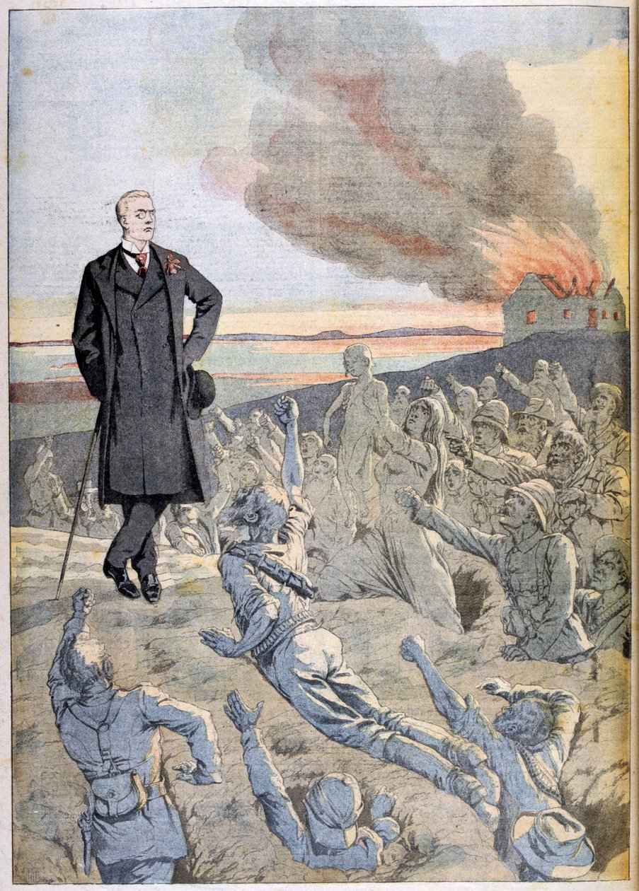 Joseph Chamberlain (1836-1914) estadista liberal britânico de French School