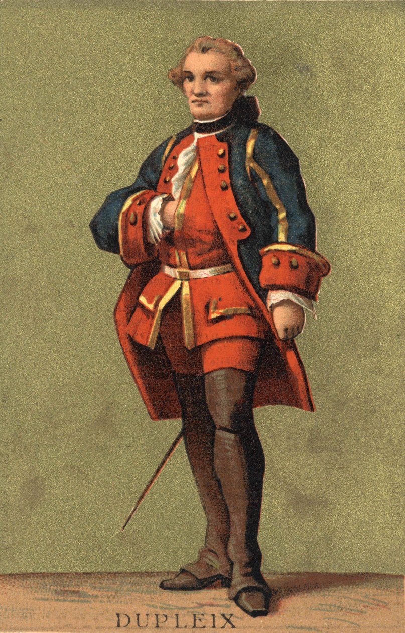 Joseph François Dupleix (1697-1763), administrador colonial francês. de French School