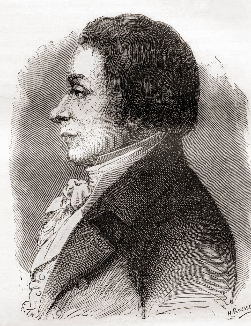 Joseph Lakanal, de Les Merveilles de la Science, publicado c.1870 (gravura) de French School