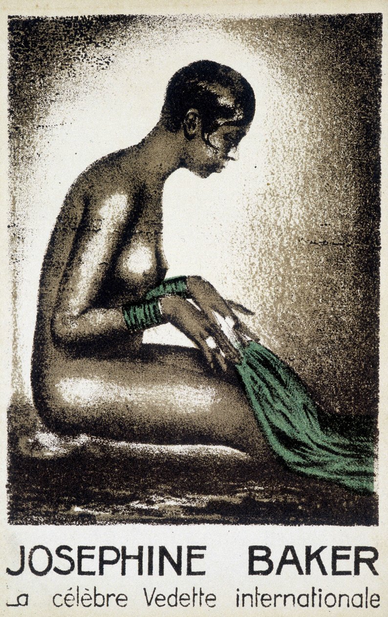 Joséphine Baker: a famosa estrela internacional. sd. de French School