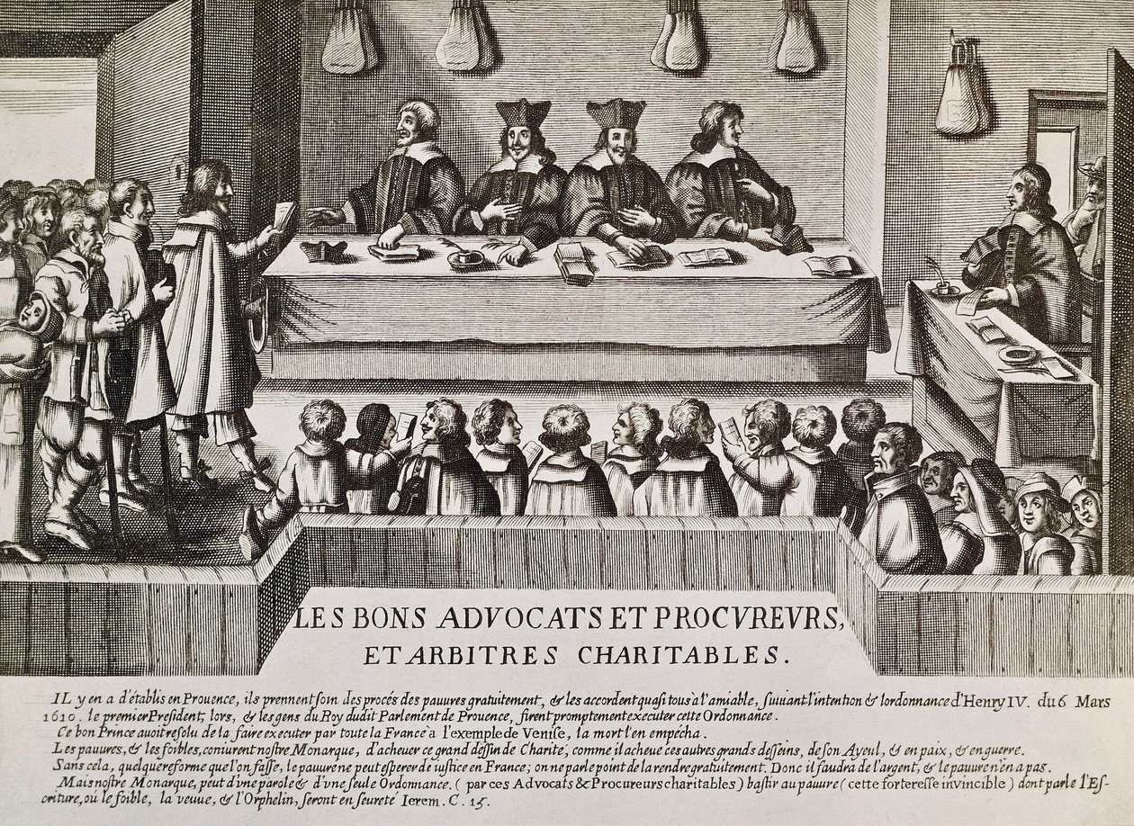 Justiça durante o reinado de Henrique IV de French School