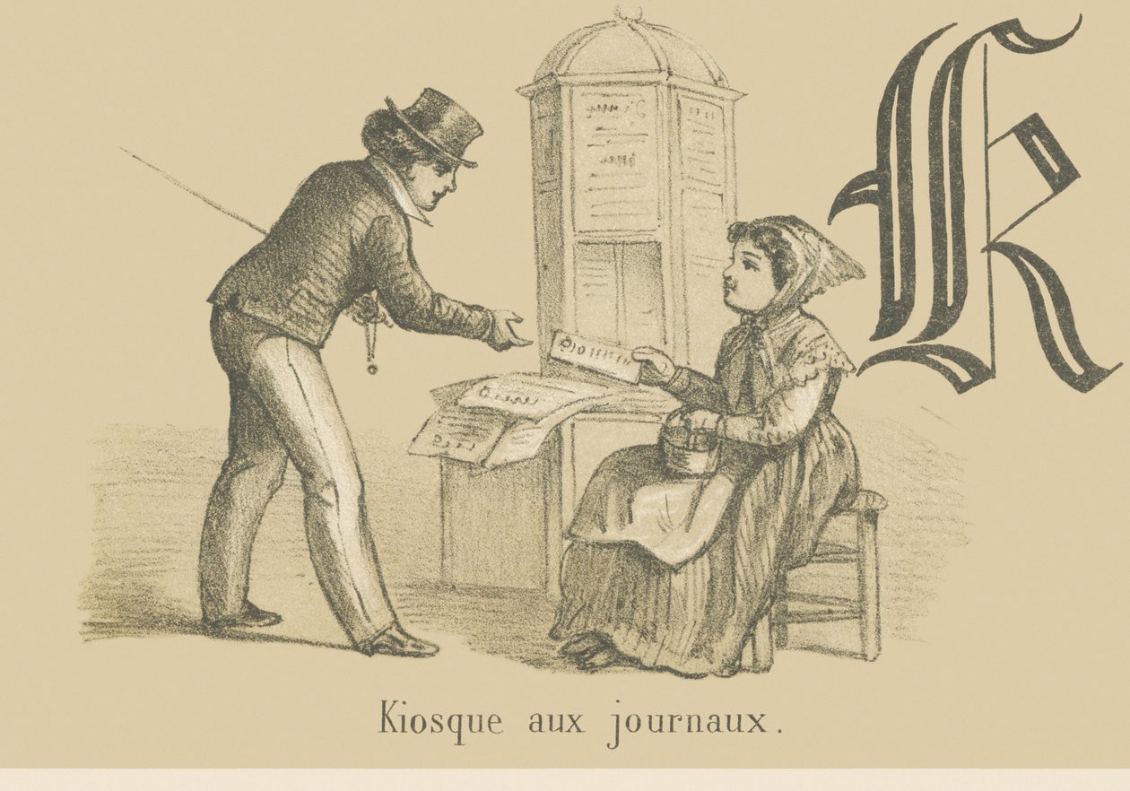 K: Quiosque de jornais de French School