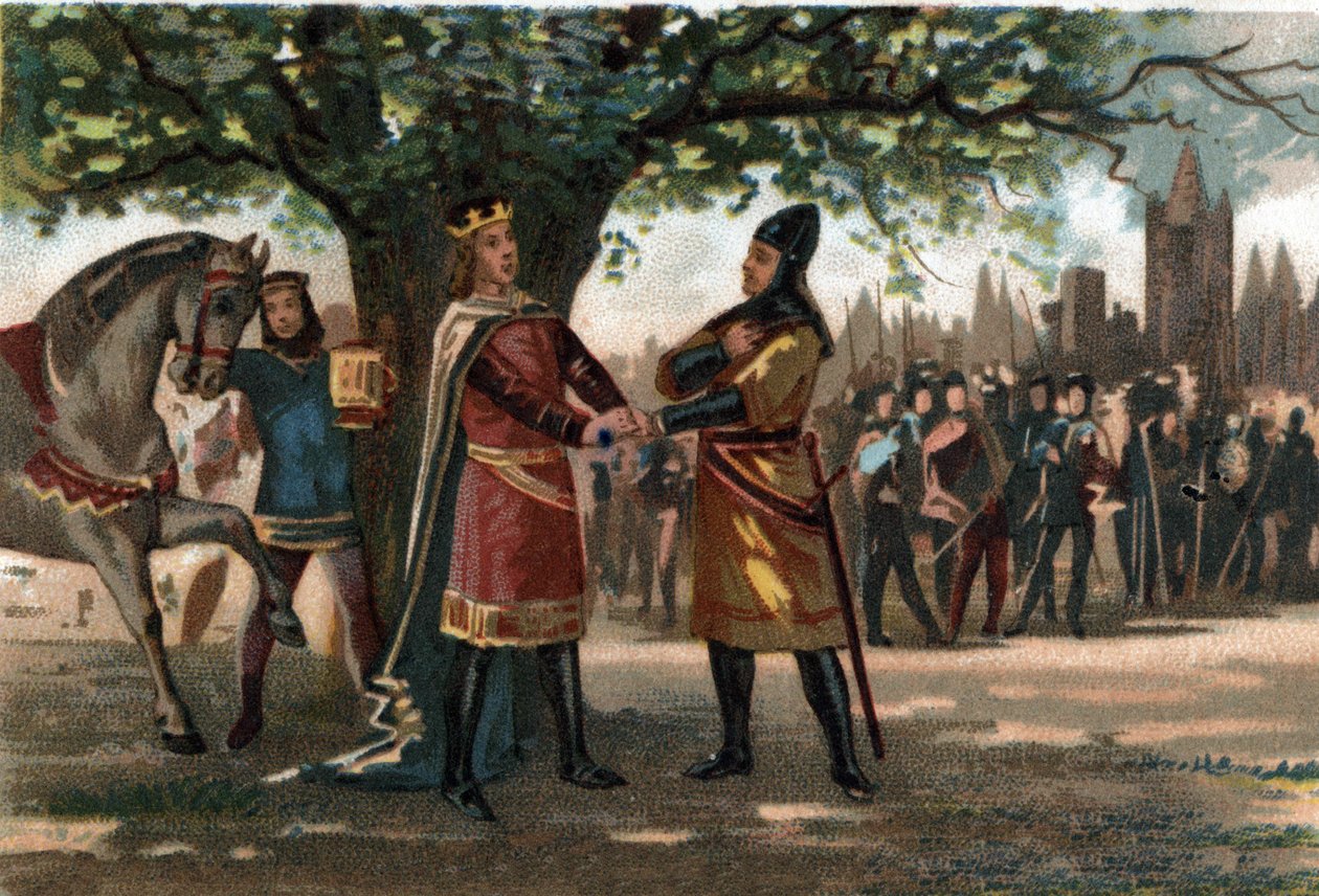 O rei da França Philippe Augustus (1165-1223) conheceu o rei Richard Lion