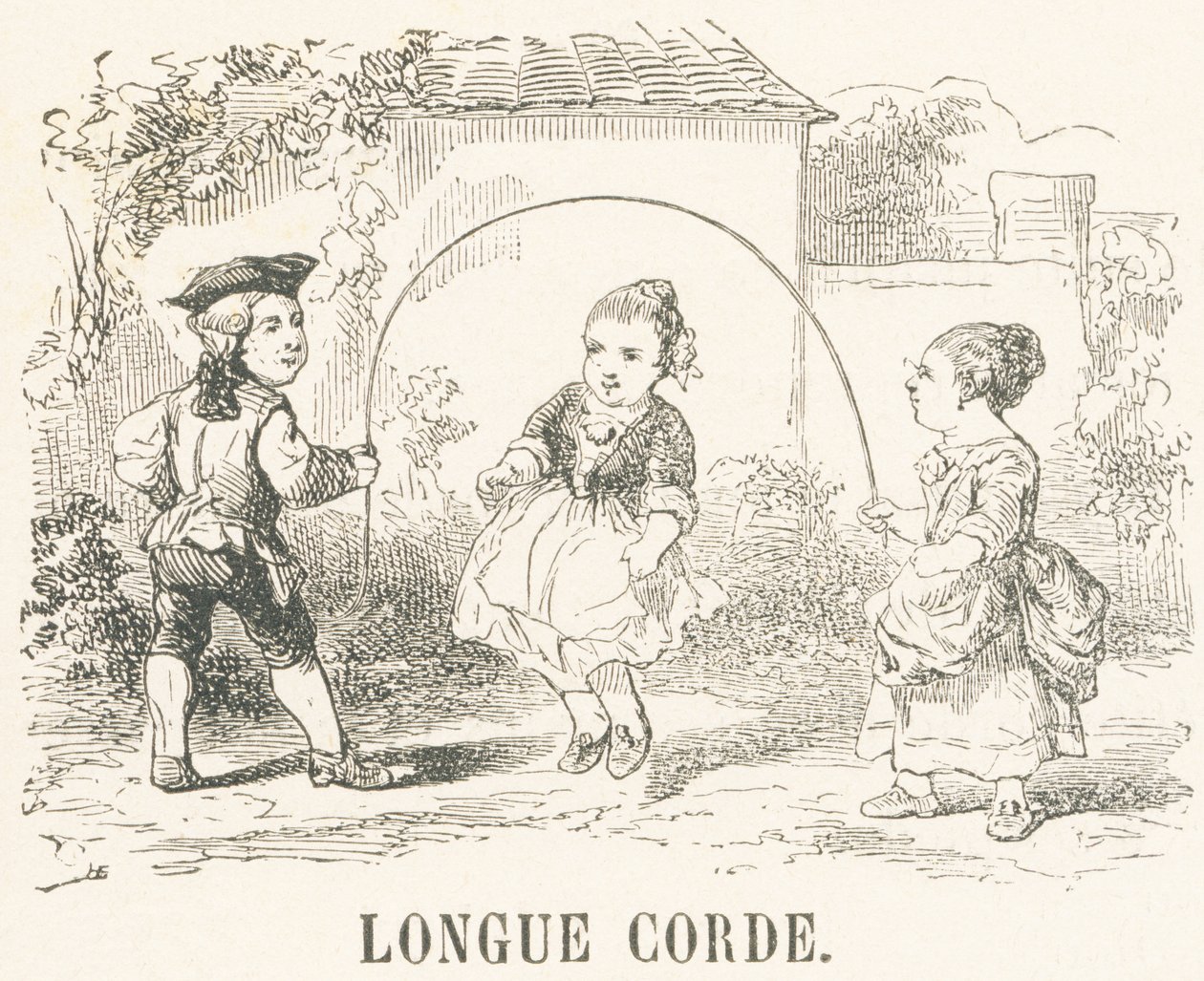 L: corda comprida de French School