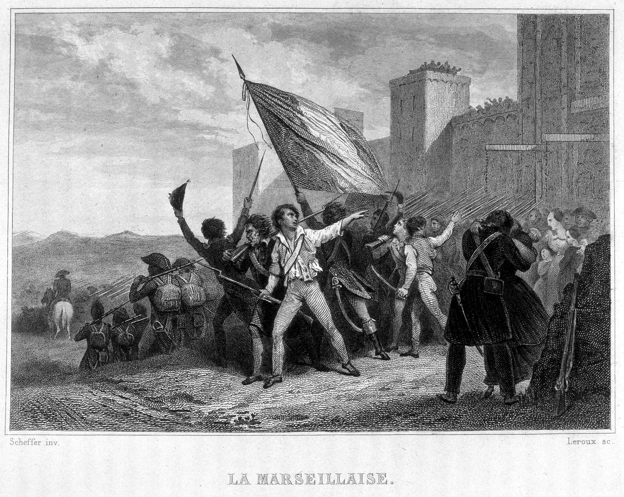 La Marseillaise (10 de agosto de French School